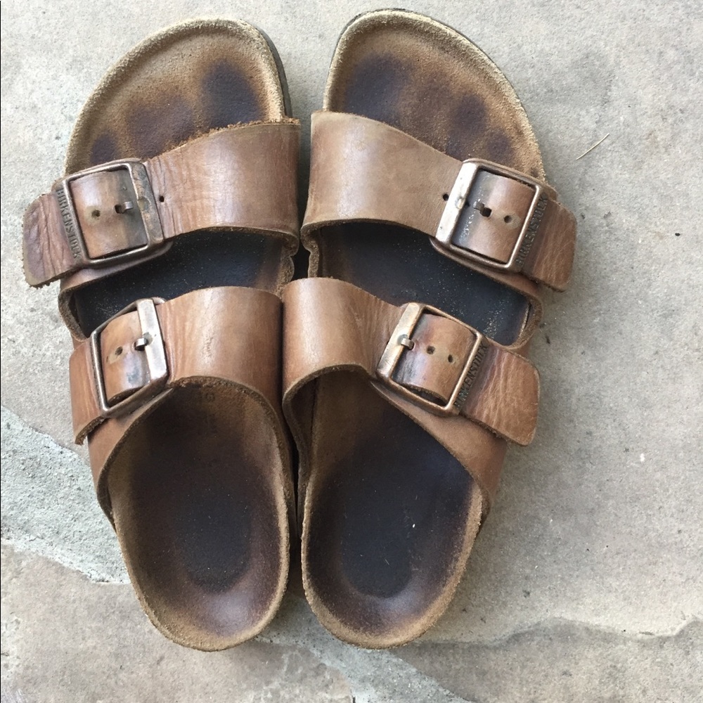Brown Birkenstocks!